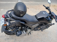 Black Yamaha FZ-S FI V3 BS6