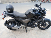 Black Yamaha FZ-S FI V3 BS6