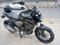 Black Yamaha FZ-S FI V3 BS6