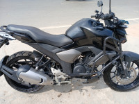 Black Yamaha FZ-S FI V3 BS6