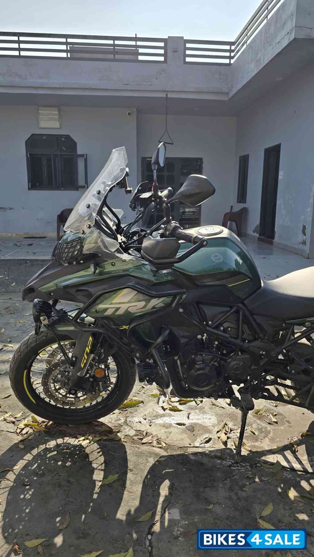 Forest Green Benelli TRK 502X