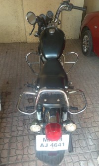 Black Royal Enfield Thunderbird