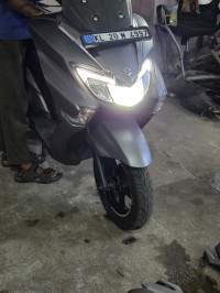 Gray Suzuki Burgman Street
