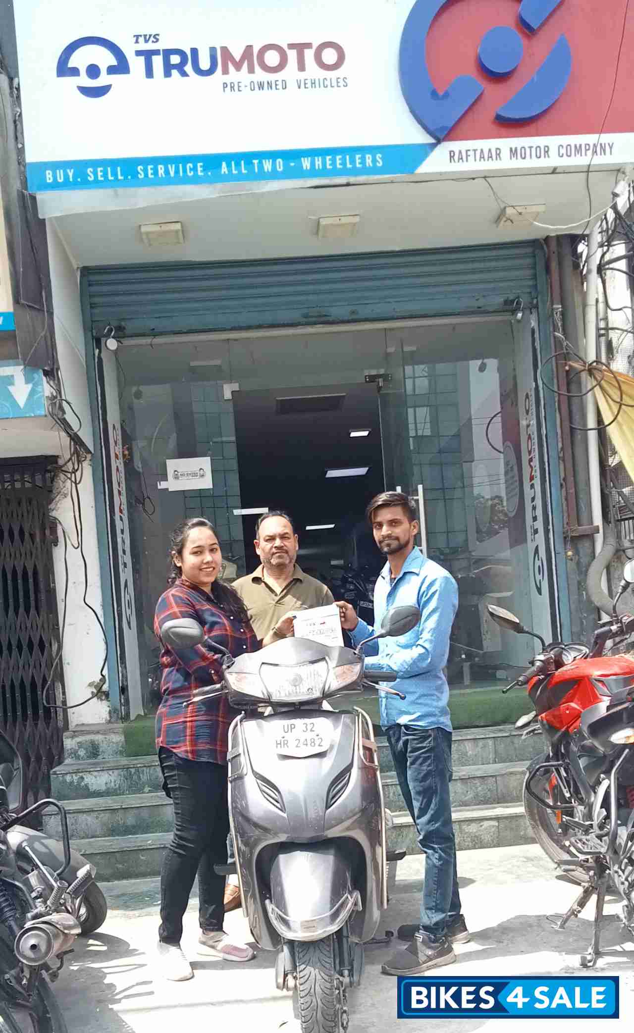 TVs trumoto, Lucknow, Uttar Pradesh. Used Bike Dealer Address and ...