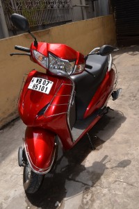 Red Honda Activa