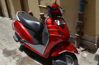 Red Honda Activa