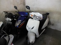 White Honda Activa