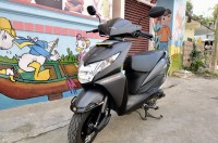 Black Honda Dio