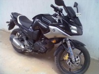 Black Yamaha Fazer