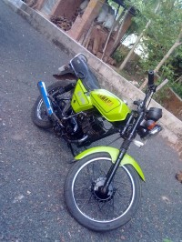 Modified Green Suzuki MAX 100R