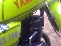 Modified Green Suzuki MAX 100R