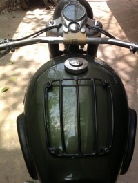 Black & Millitary Green Royal Enfield Vintage Bullet