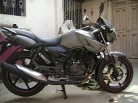 Titanium Grey TVS Apache RTR 160