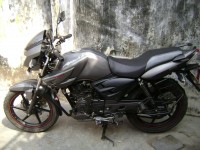 Titanium Grey TVS Apache RTR 160