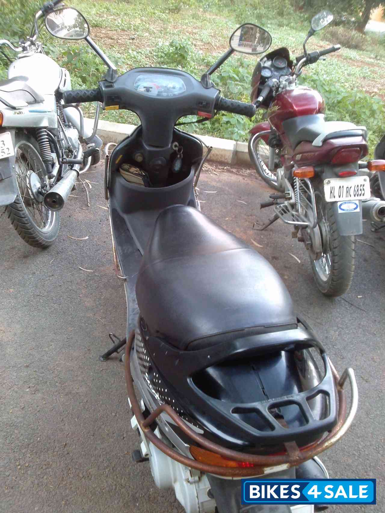 Black TVS Scooty Pep Plus Picture 2. Bike ID 101374. Bike ...