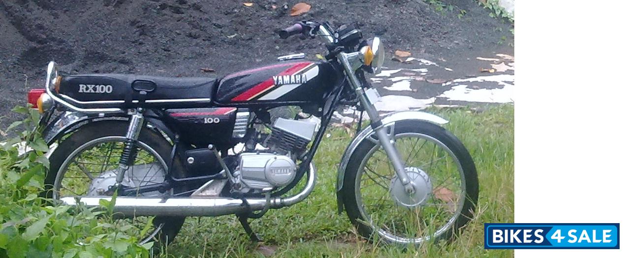 Black Yamaha RX 100