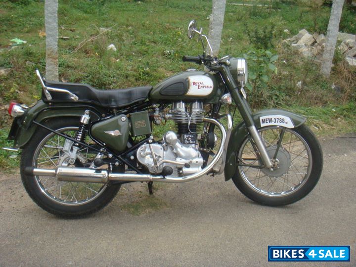 Second hand Royal Enfield Bullet Standard 350 in Bangalore. Military ...