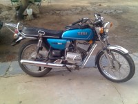 Org  Blue  Yamaha RX 100