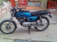 Org  Blue  Yamaha RX 100