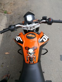 Orange KTM Duke 200