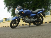 Blue TVS Apache 150