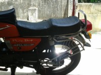 Black Yamaha RX 100