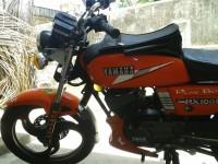 Black Yamaha RX 100