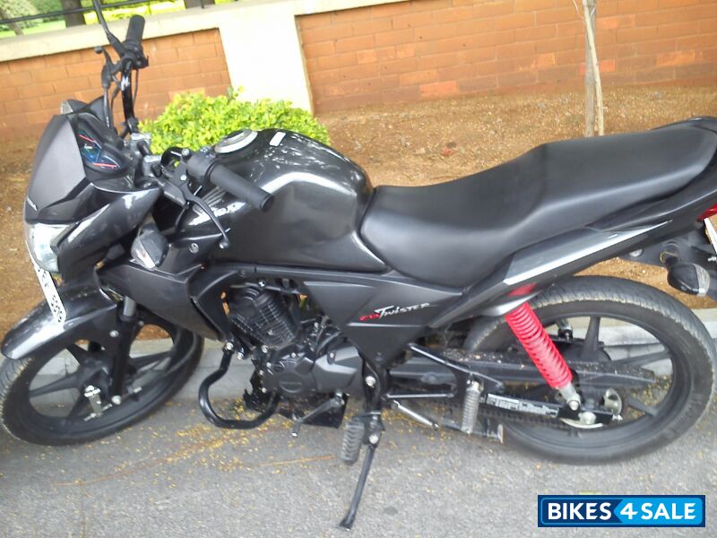 Black Honda CB Twister