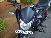 Black Honda CB Twister