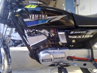 Black Yamaha RX 135