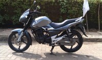 Grey Suzuki GS 150R