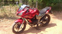 Red Yamaha Fazer