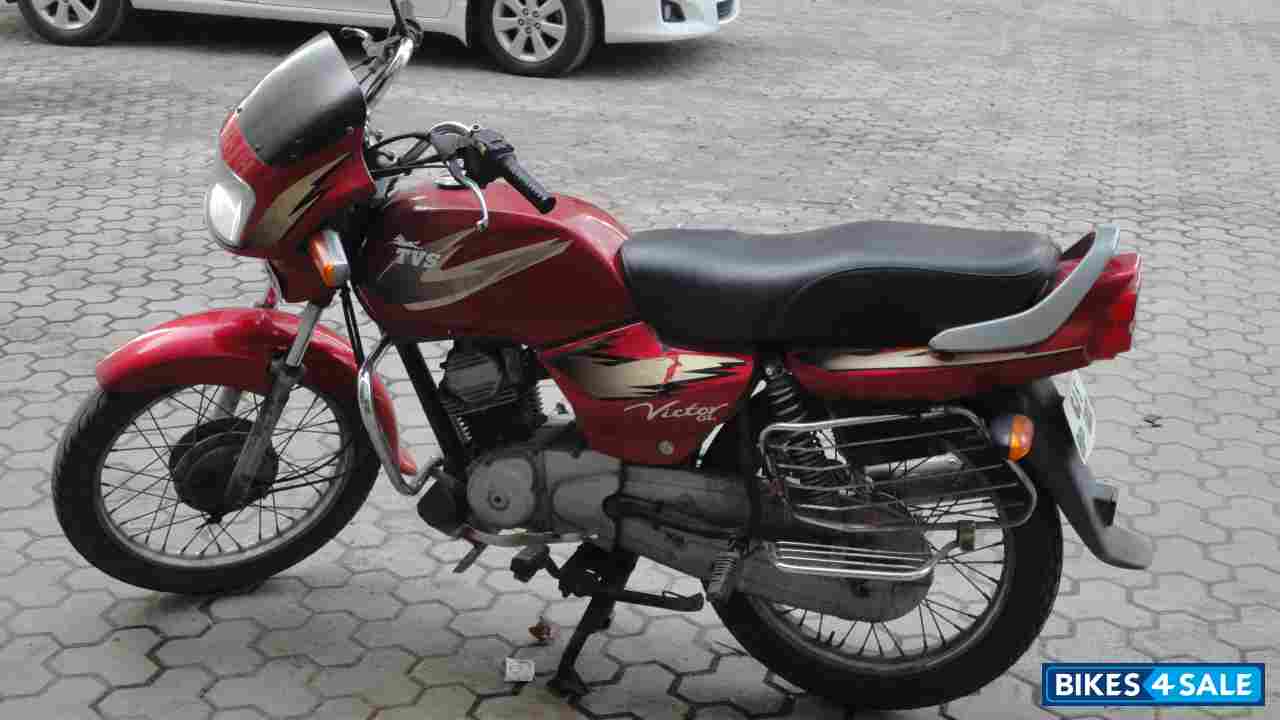 Used 2003 model TVS Victor GL for sale in Surat. ID 104252. Red colour