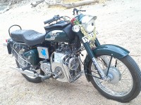 Green Royal Enfield Bullet Diesel Taurus