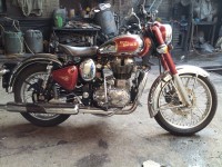 Red Chrome Royal Enfield Classic Chrome