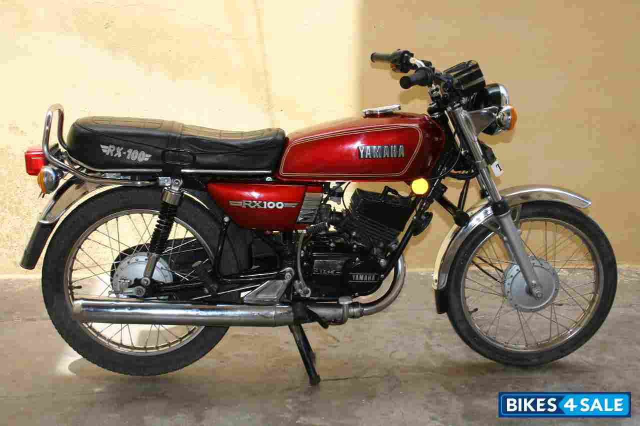 Red Yamaha RX 100