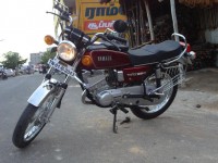 Pale Red Yamaha RX 100