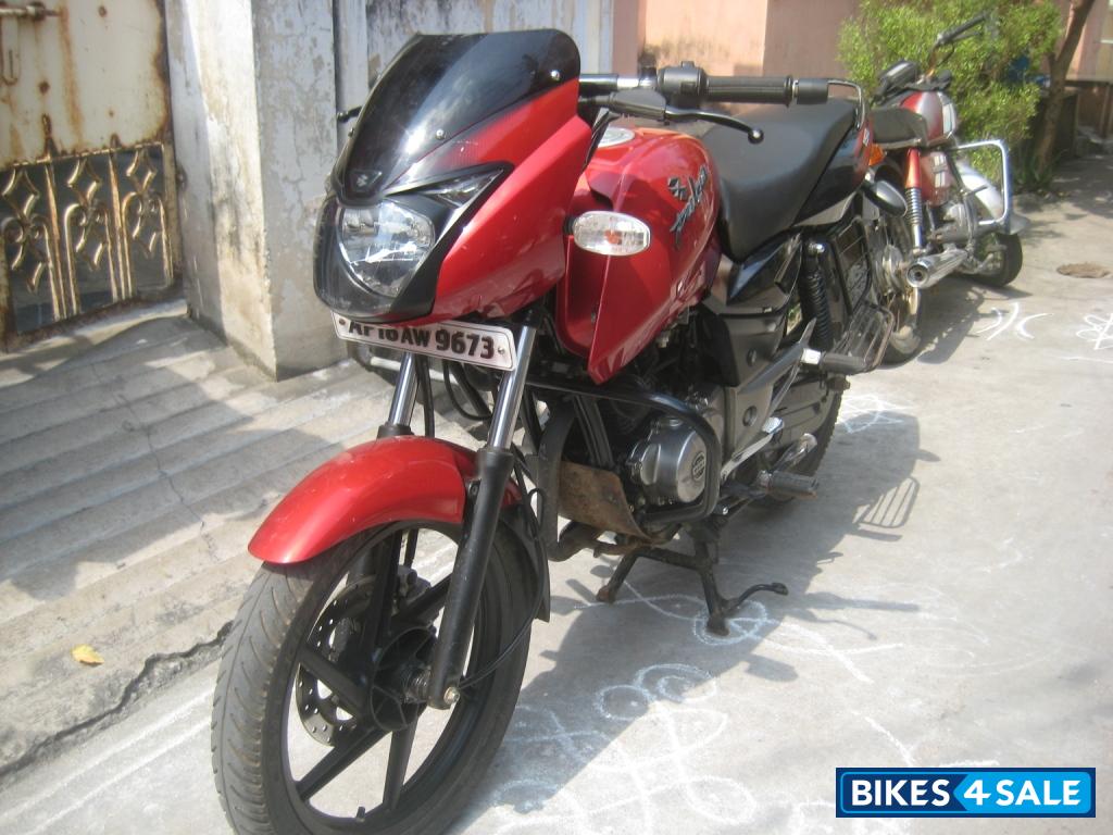 Red & Black Bajaj Pulsar 150 DTSi