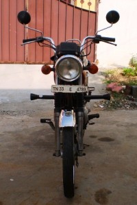 Red Suzuki MAX 100R