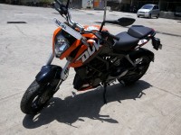 Orange KTM Duke 200