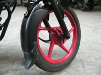 Black & Red Bajaj Discover 100 DTS-Si