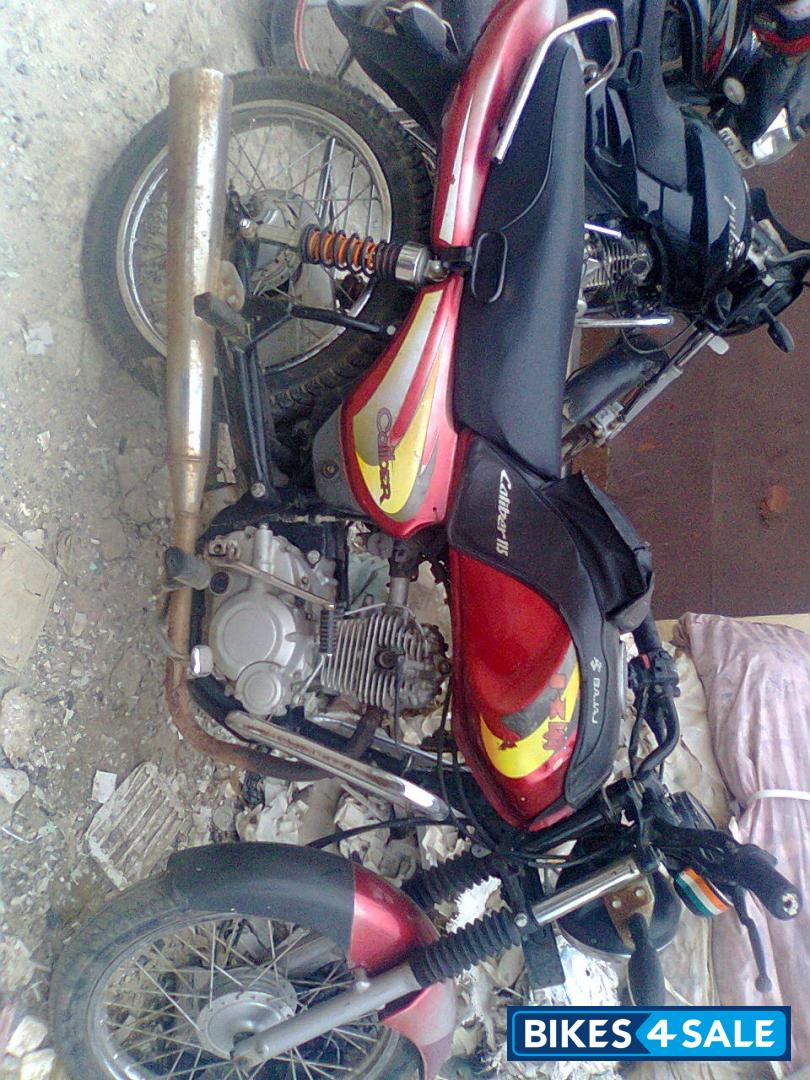 Red Bajaj Caliber