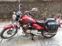 Red Yamaha Enticer