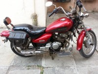 Red Yamaha Enticer