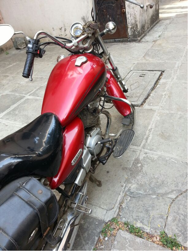 Red Yamaha Enticer