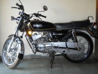 Black Yamaha RX 100