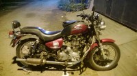 Red Royal Enfield Thunderbird