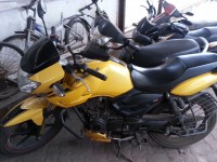 Yellow TVS Apache RTR 160