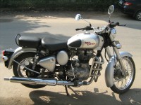 Silver Royal Enfield Classic 350