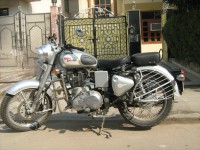 Silver Royal Enfield Classic 350